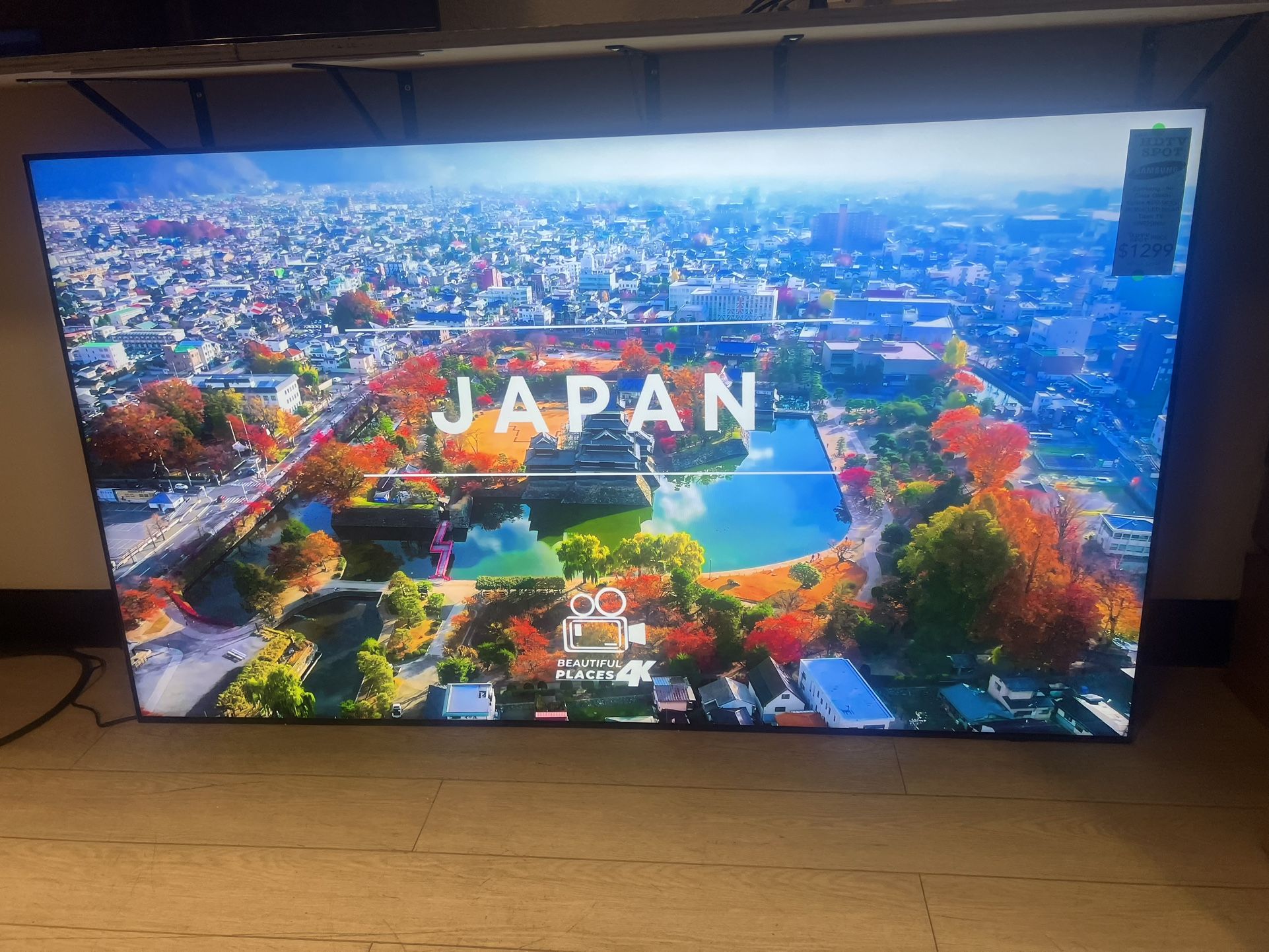 Samsung 85” 4k 120hz mini led qled qn85qn85 smart tv 