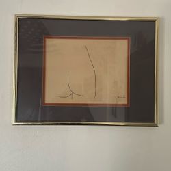 REAL .. Picasso drawing 