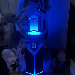 BTS World Tour Lightstick And Cradle