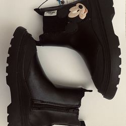 Zara Kids Disney Mickey Mouse Ankle Boots Size 28 Or Size 11