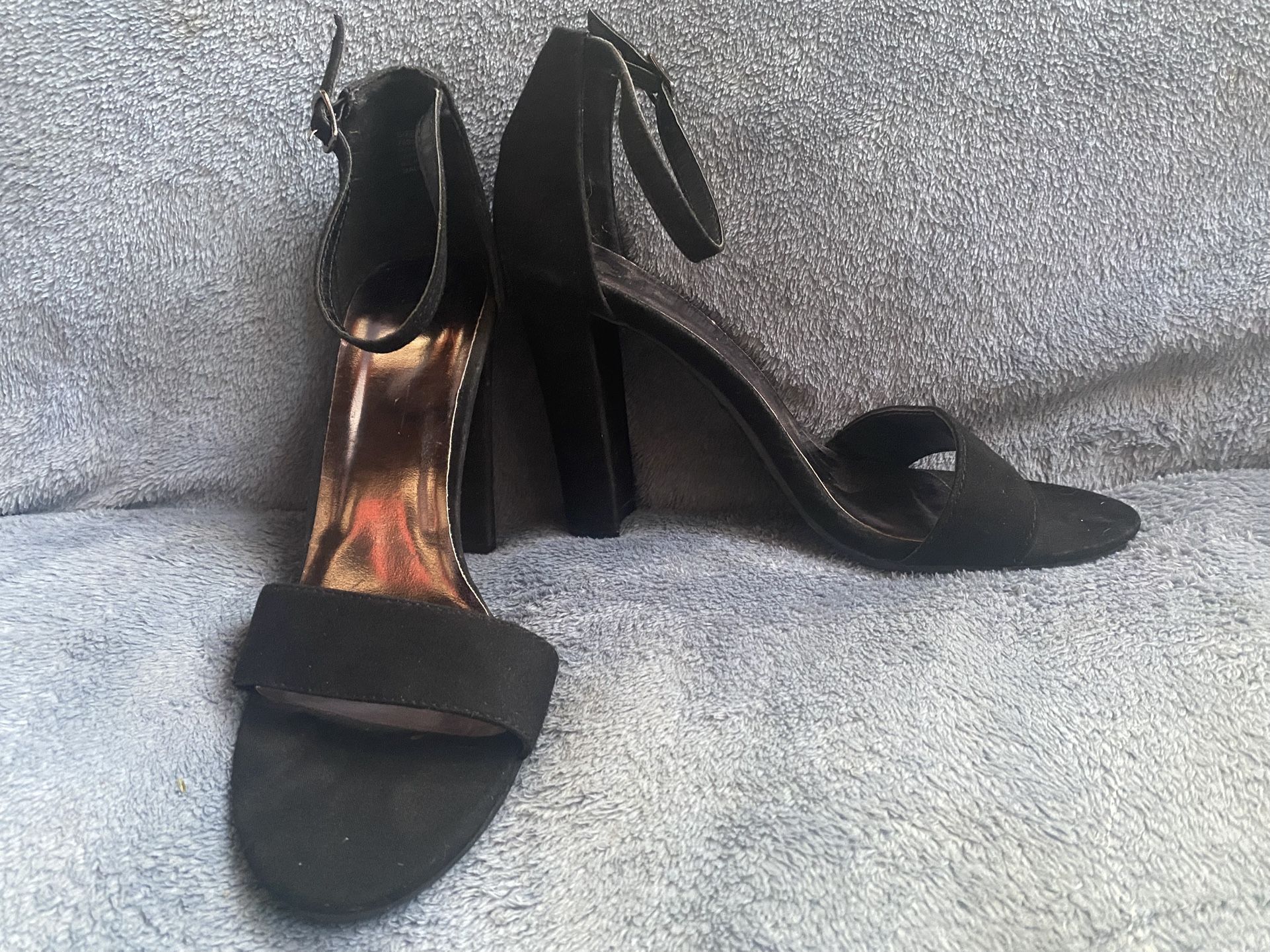Black Chelsea Moreland Heels