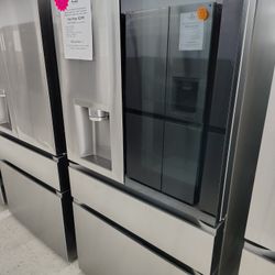 Sale Now Only $1900 ($2399 Below MSRP) LG MyColor (Selectable Color Lighting) InstaView Refrigerator 