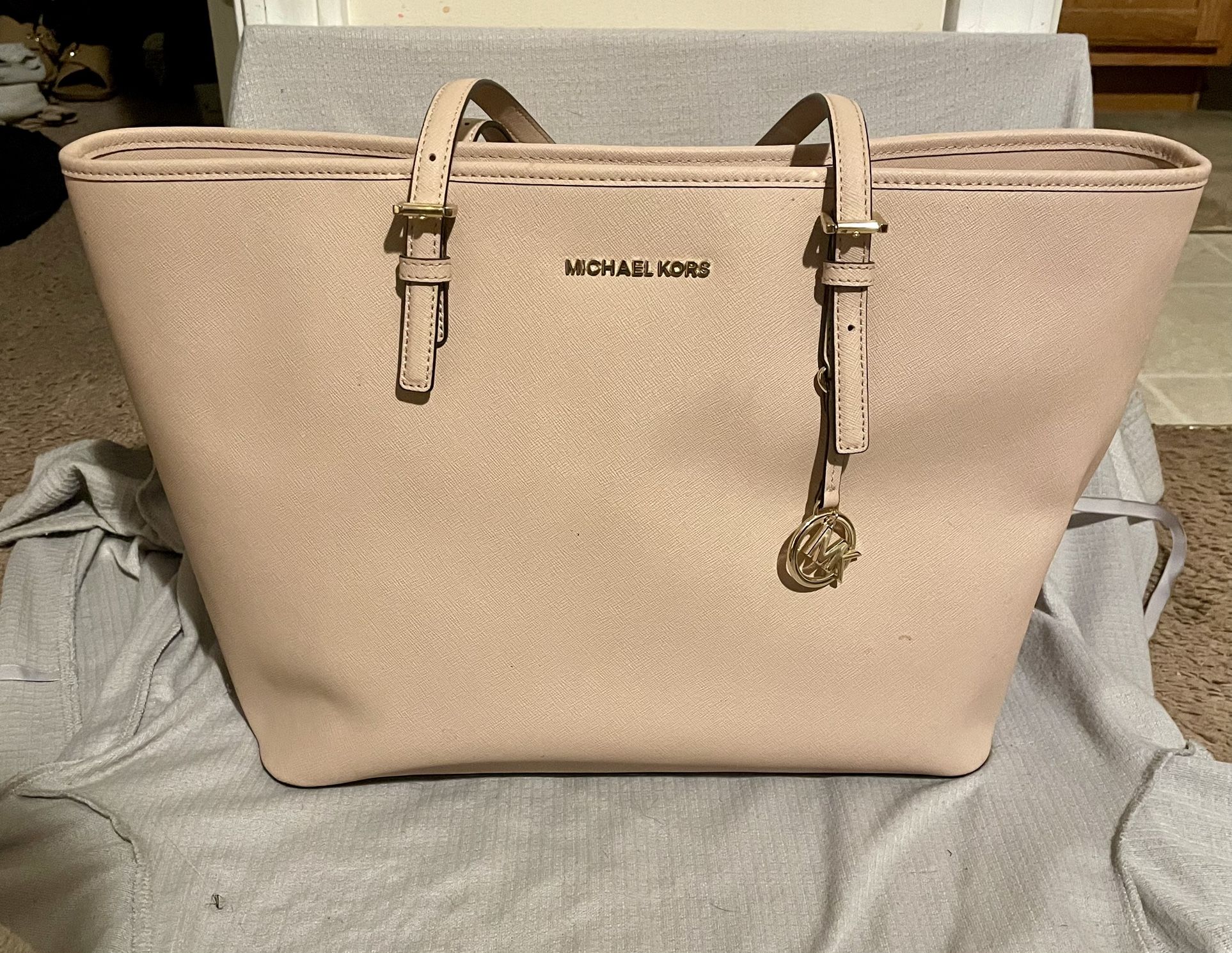 Mk Jetset Large Bag New With Tags Ballet