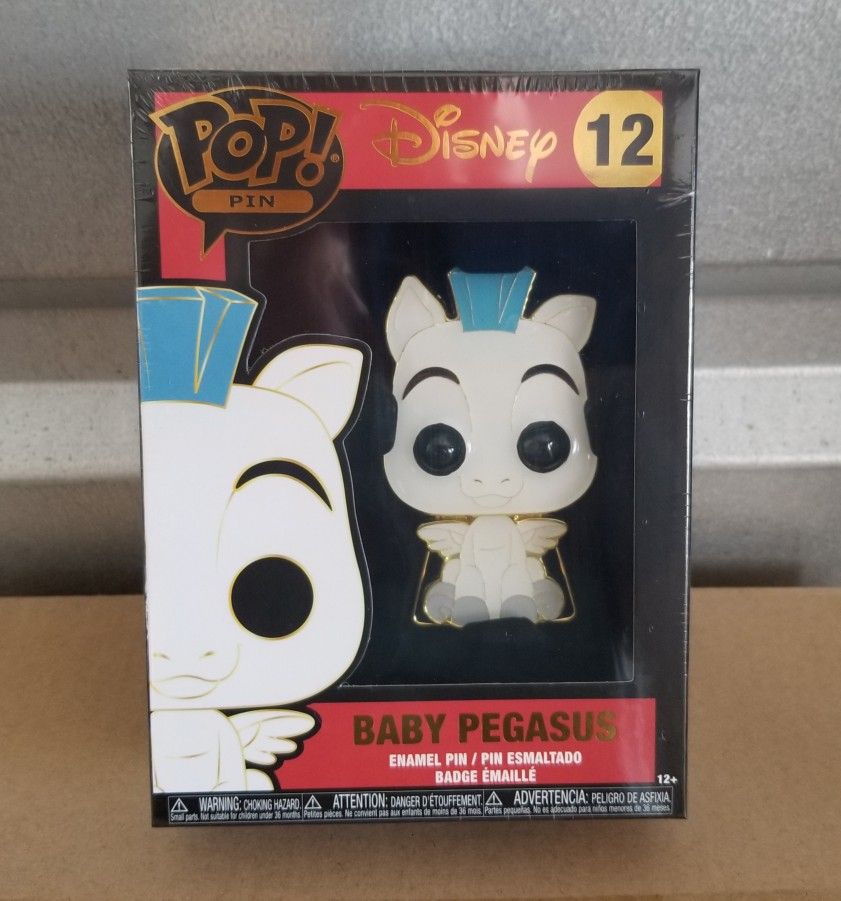 Funko Pop Large Enamel Pin Baby Peagasus Disney #12