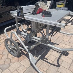 SKIL 10-inch worm drive table saw with stand