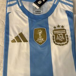 Argentina Home Jersy Size Mediana 