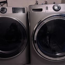 GE Stackable electric washer and dryer