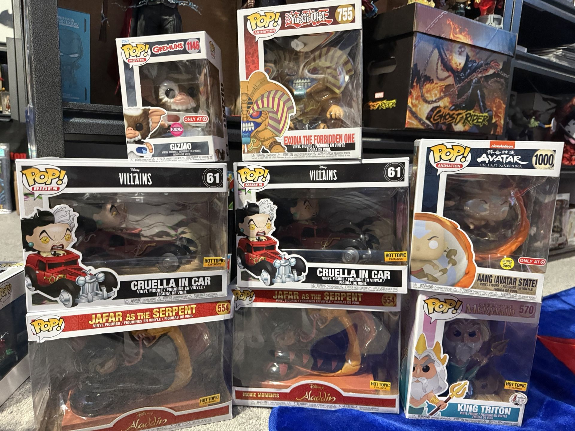 Funko Pop Disney Yugioh Anime Avatar Gremlins