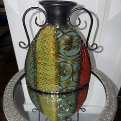 Kirkland’s Metal Rustic Vase
