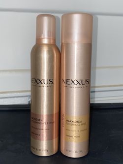 Nexxus moose & hairspray duo