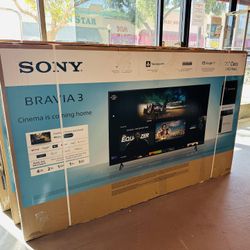75” Sony Bravia 3 4K UHD Smart Tv 