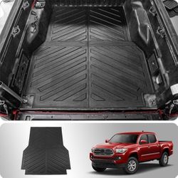  Truck Bed Mat Compatible with 2005-2023 Toyota Tacoma Bed Mat Trunk Bed Mat All Weather Trunk Bed Liner 5ft Short Bed 2022 Tacoma Accessories (5ft Sh