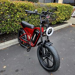 Brand New LuckRoll F6-S Electric Bike, 40 MPH Electric Bike, 2000Watts Electric Bike, Electric Bikes