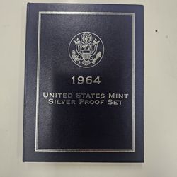The 1964 United States Mint Silver Proof Set