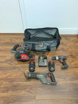 Porter cable tools set