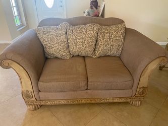 Sofa and loveseat
