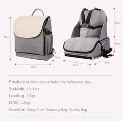 Baby Booster Seat Bag