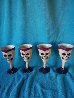 Halloween Skull goblets