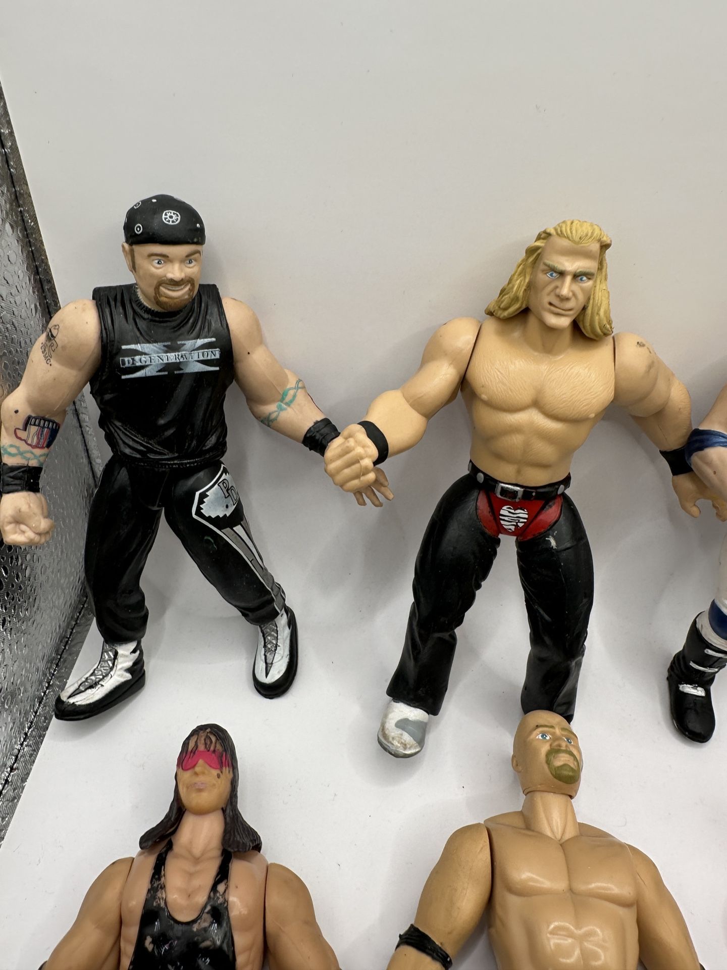 Vintage WWF Wrestling Figure Lot 1(contact info removed)