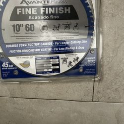 Avanti Pro 10” 60 Teeth Saw Blade 