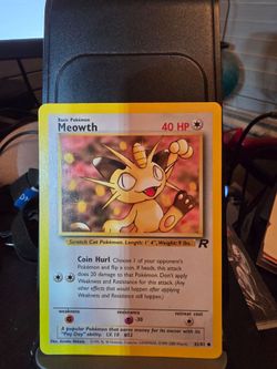 Meowth Team Rocket #62