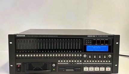 Mackie HDR24/96 24-Bit 24-Track Digital Audio Hard Disk Recorder / Editor