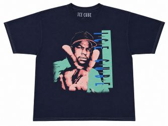 Ice Cube Graphic T-Shirt Navy
