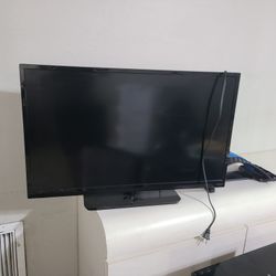 Vizio 33  Inch TV With Wall Mount  And Remote