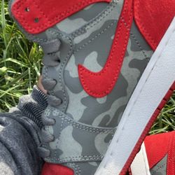 Air Jordan 1 Mid 3m Camo 