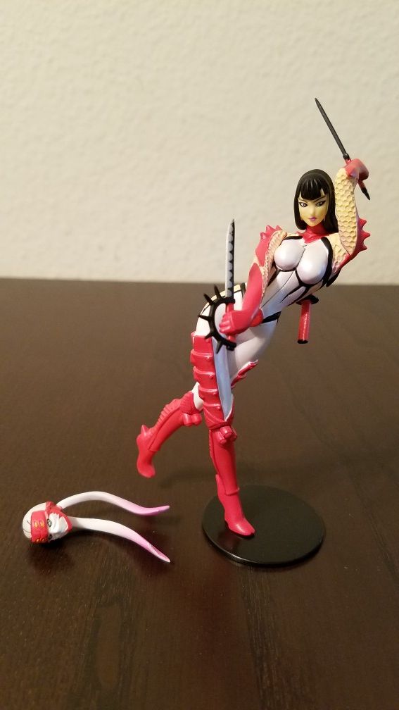 Loose Hibana Sega Gal Collection 2 Kunoichi Nightshade 5"