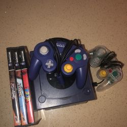 GameCube Complete With All Cords And A Few Games Also Two Controllers $175 Every Thing Works 