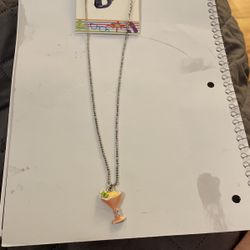 Fun In The Sun Necklace With A Party Pendant 