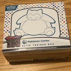 Pokemon 151 poke center ETB