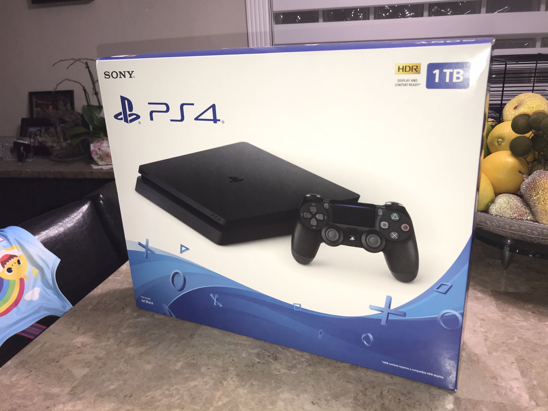 BRAND NEW PS4 1 TB (PlayStation 4 opened a few days ago for fortnite)