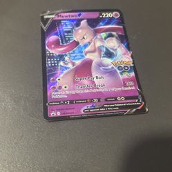 Mewtwo Pokémon Card