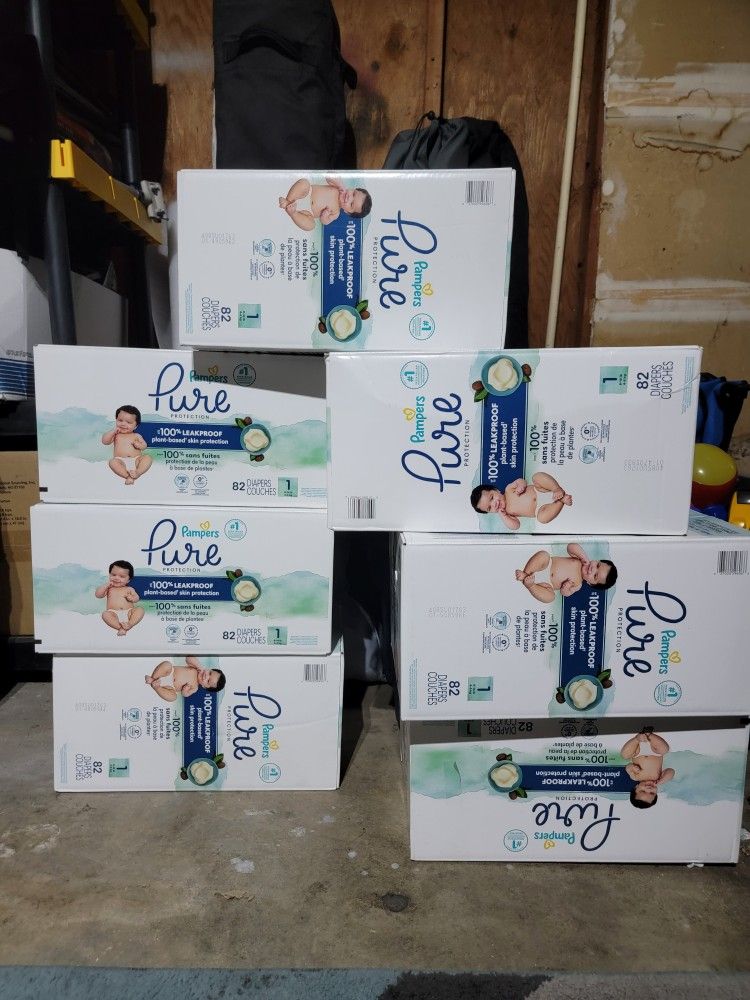Pampers Pure Size 1 Diapers