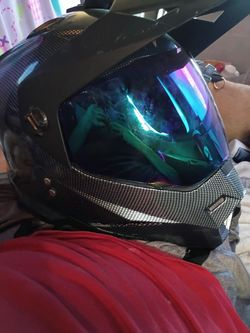 Carbon Fiber Full-Face Motorcycle Helmet