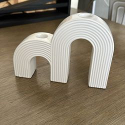 World Market Rainbow Candle Holder 