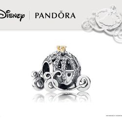 Pandora - Disney, Cinderella's Pumpkin Carriage Charm