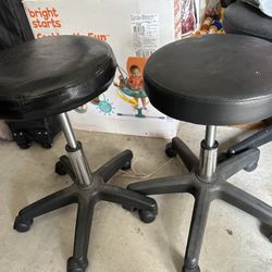 Rolling Hydraulic Stool Chair 