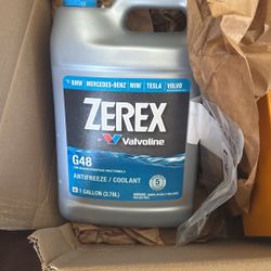 Zerex Valvoline antifreeze G48