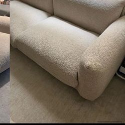 Lightly Used Lambs Wool Couch