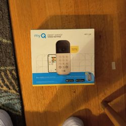 My Q Smart Garage Video Keypad Brand New Never Opened 