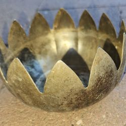 Vintage Brass Bowl