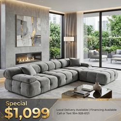 New luxury sectional - shop now pay later