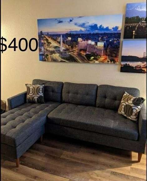 New 86x69 Sectional Couch On Sale