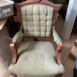 His and Hers Louis XVI Lounge Chairs 