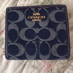 Coach Denim Wallet