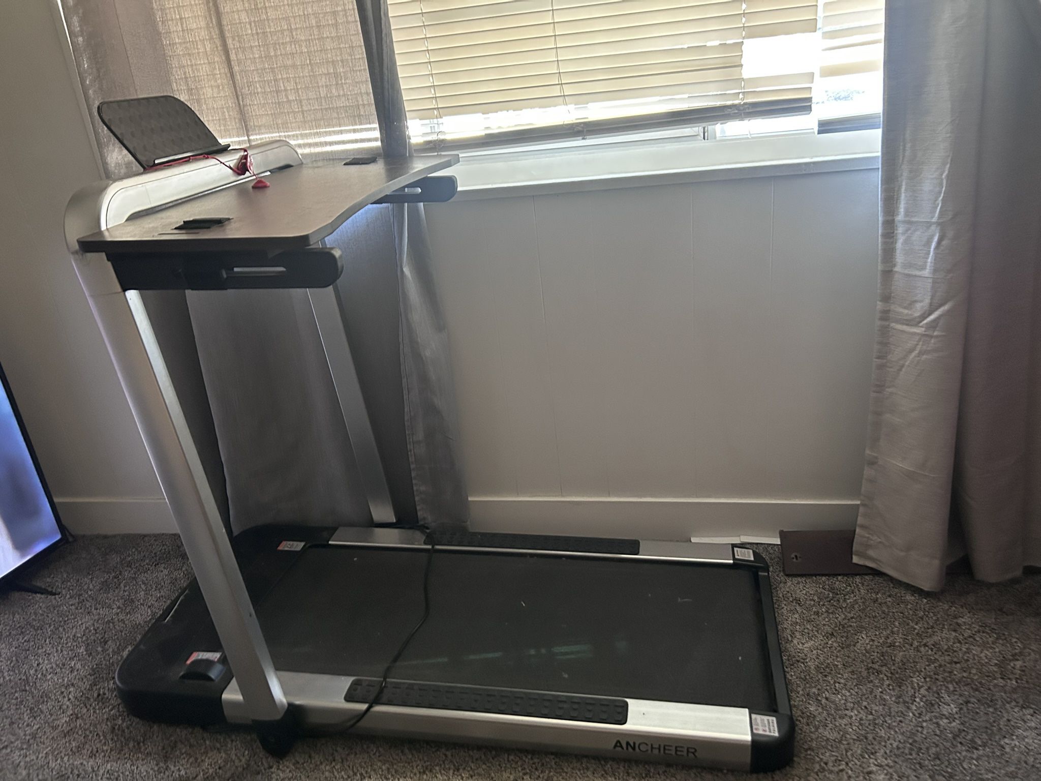 Treadmill With Desk