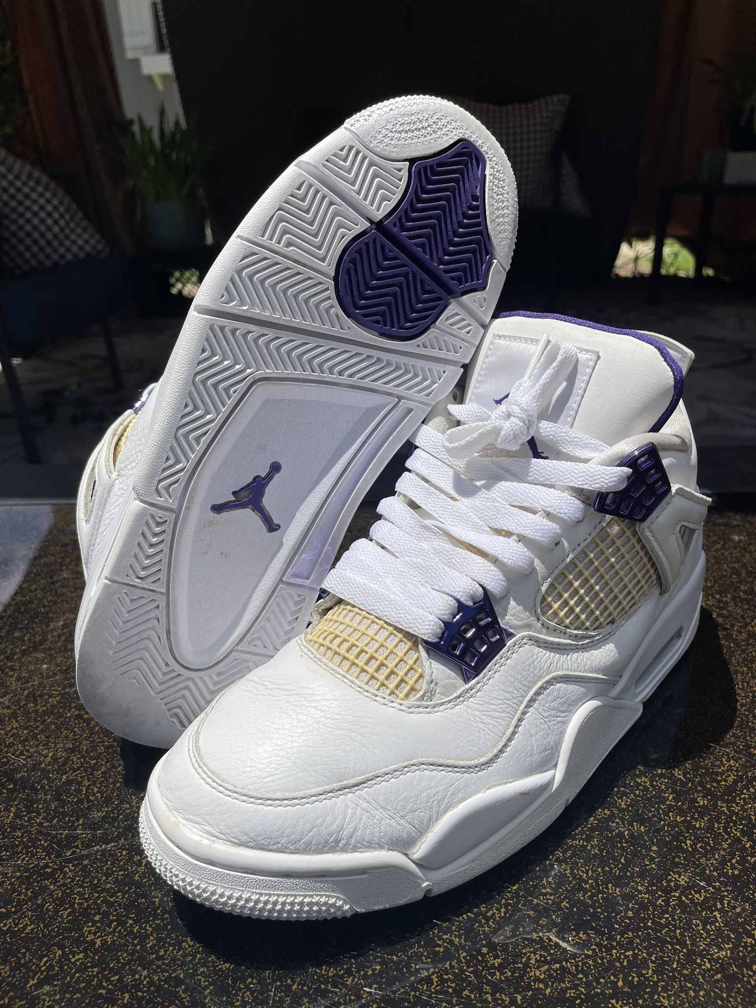 Jordan 4 Retro Metallic Purple